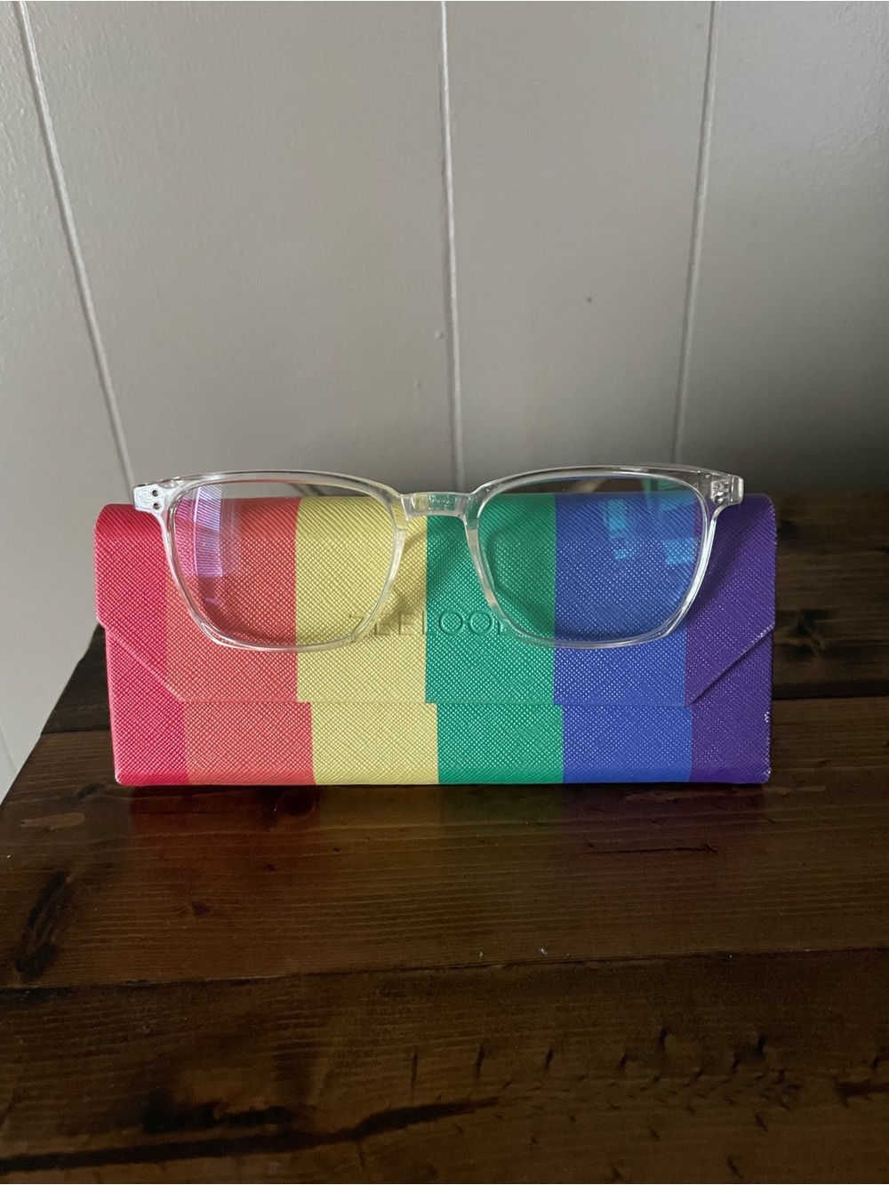 ZEELOOL Clear Frame women’s Frames with Case